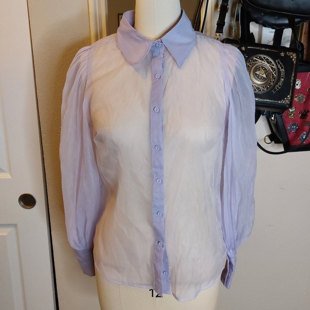 Forever 21 - lavender blouse